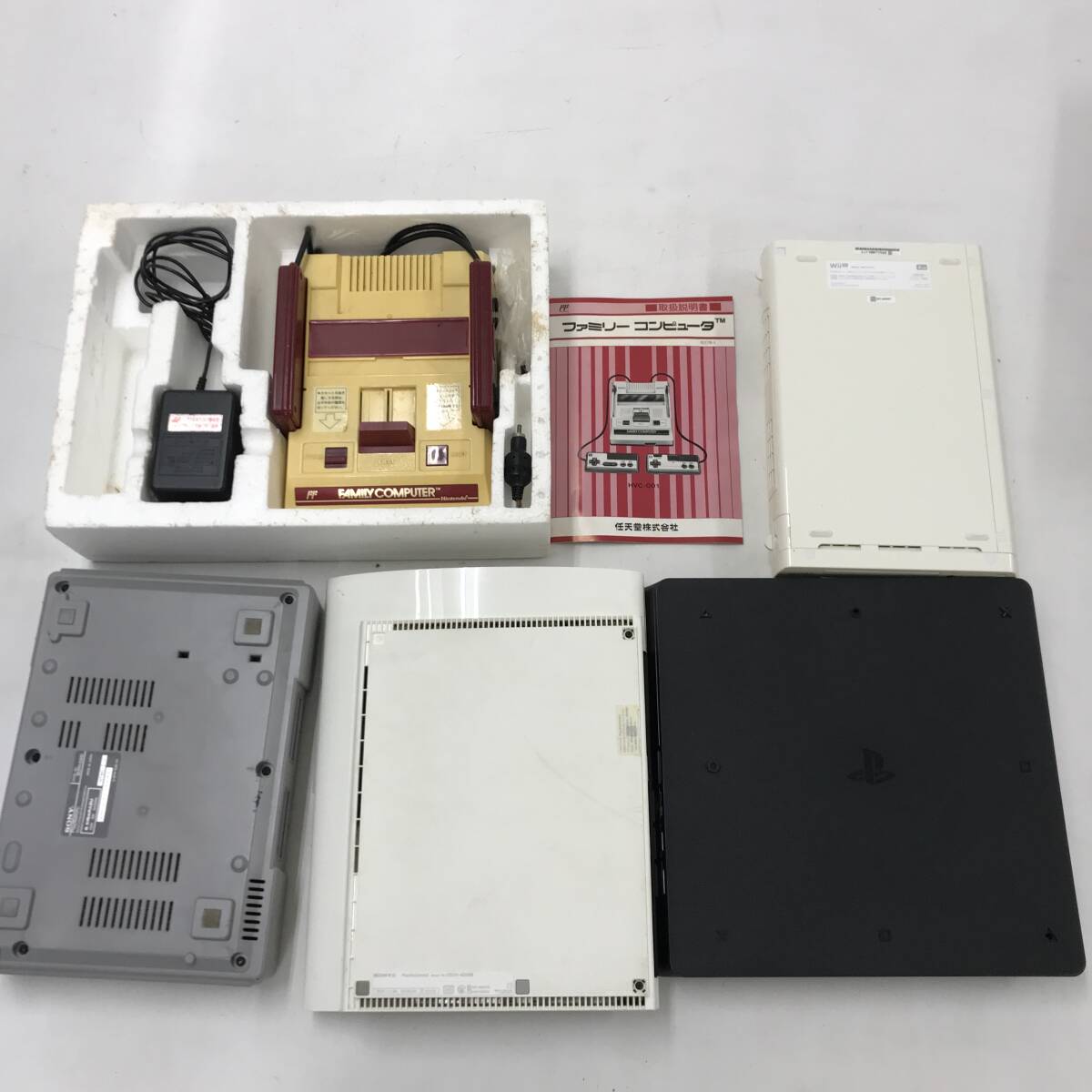 [1 jpy ~]PS PS3 PS4 Family computer WiiU Game Boy game machine body other set sale * operation not yet verification operation defect [ junk ]