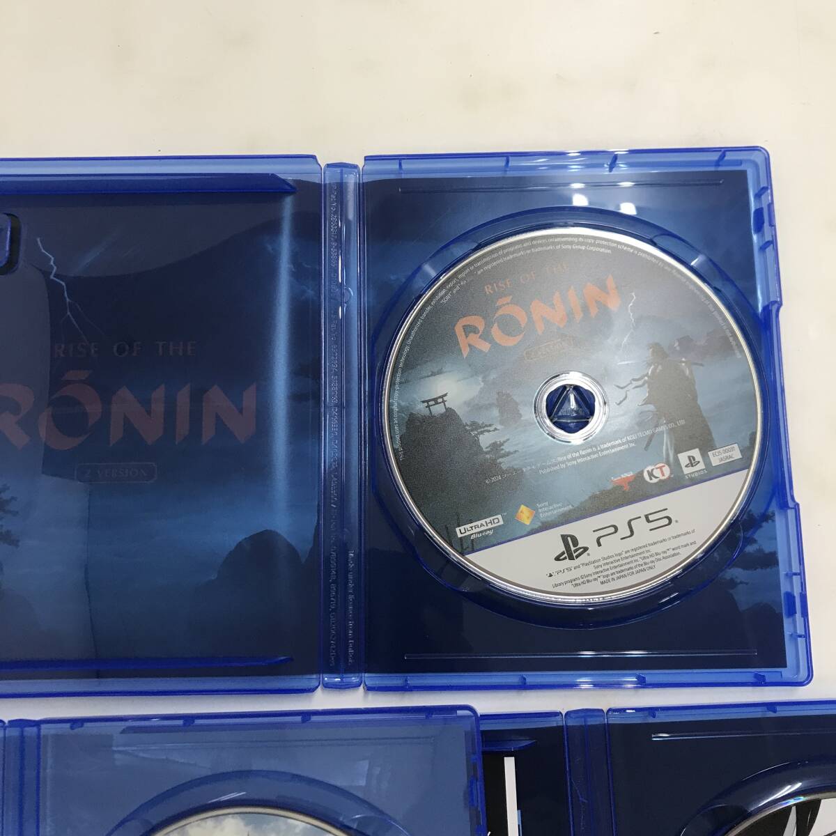 【1円～】SONY PS5 Playstation5 ゲームソフト 3本セット ペルソナ3リロード / ユニコーンオーバーロード / Rise of the Ronin【中古品】の画像4