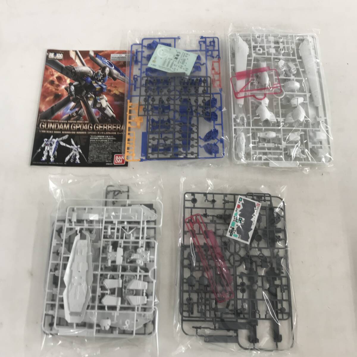 【1円～】バンダイ　RE/100-003)1/100 GP04G ガンダム試作4号機 ガーベラ　未組立品　【中古品】_画像4