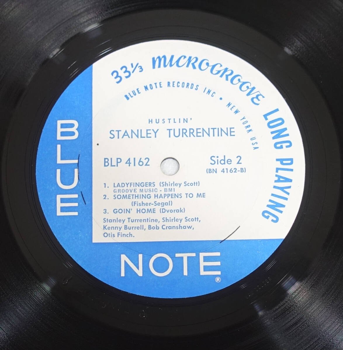  ultimate beautiful! US BLUE NOTE BLP 4162 original HUSTLIN* / Stanley Turrentine NYC/RVG/EAR