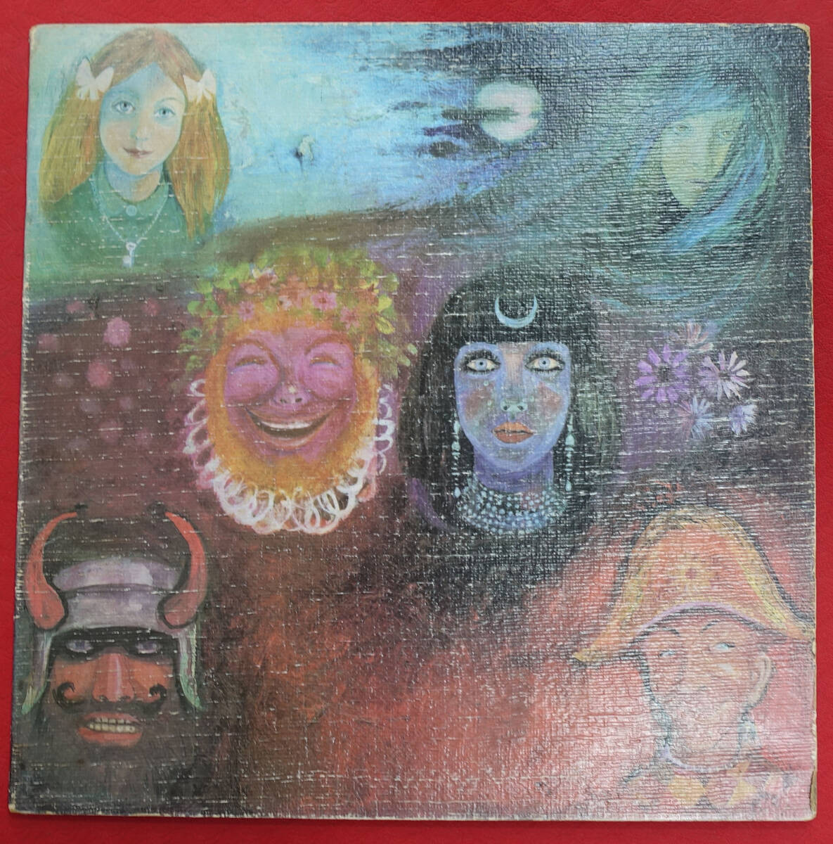 極美! UK Original 初回 ISLAND ILPS -9127 In the Wake of Poseidon / King Crimson MAT: A1/B1の画像1