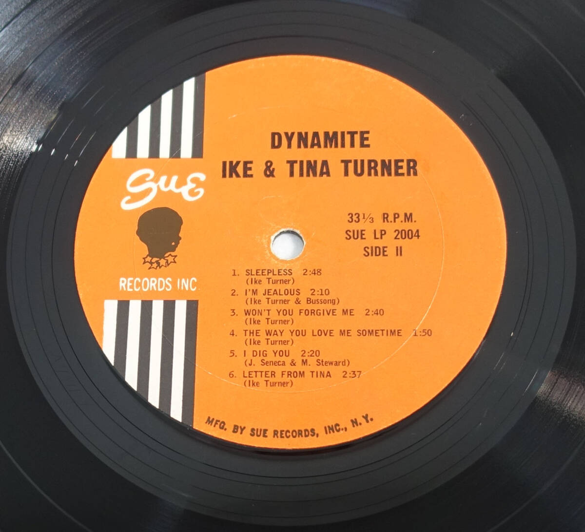 希少! US SUE 2004 オリジナル Dynamite / Ike & Tina Turner の画像4