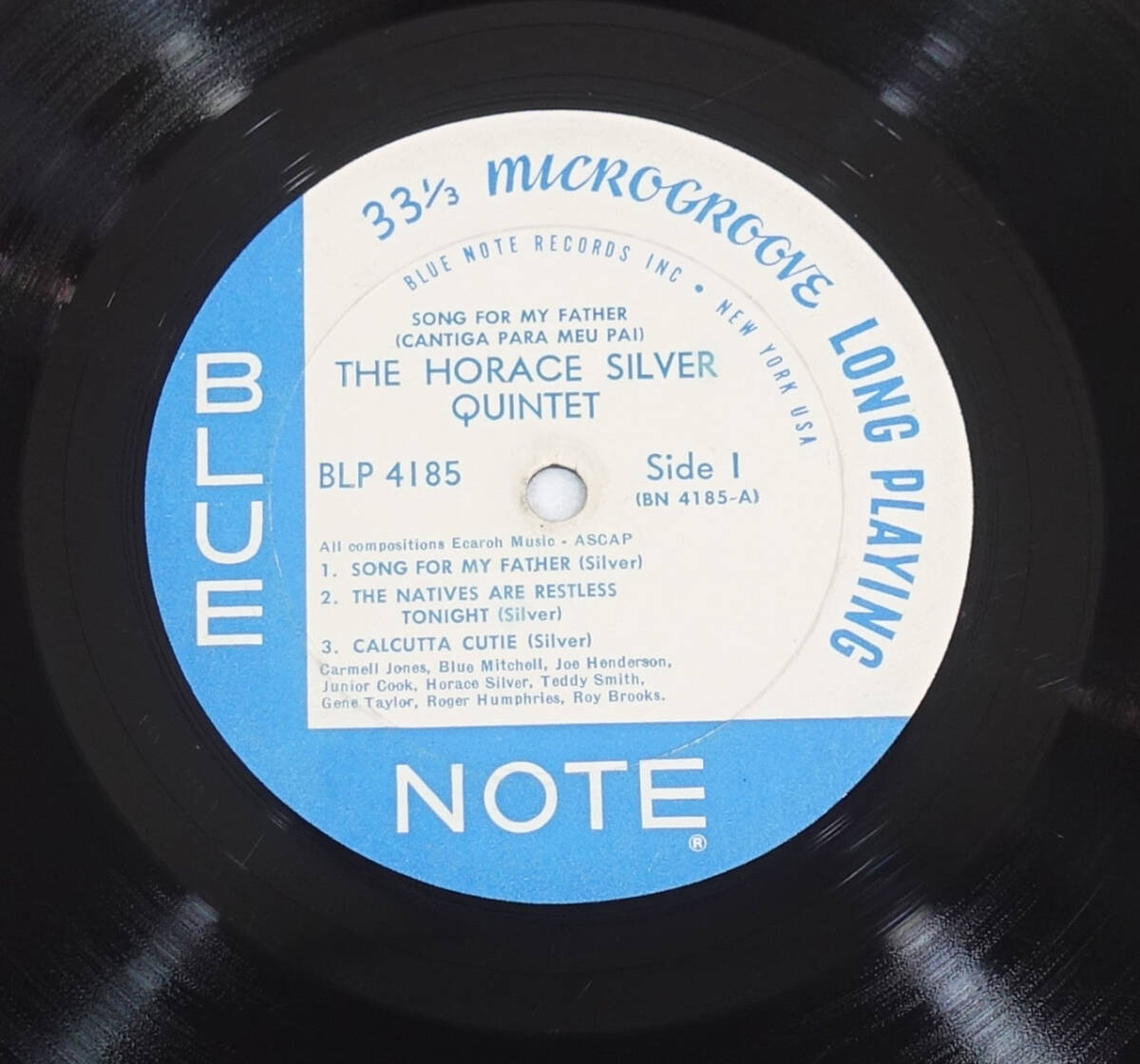 US BLUE NOTE BLP 4185 Song for My Father / The Horace Silver Quintet NYC/Van Gelder_画像7