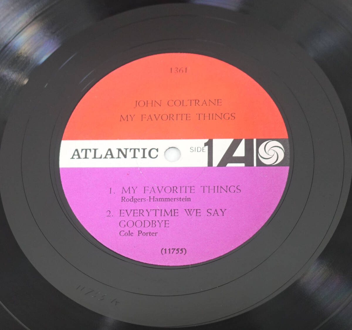 極美! US ATLANTIC 1361 オリジナル My Favorite Things / John Coltraneの画像3