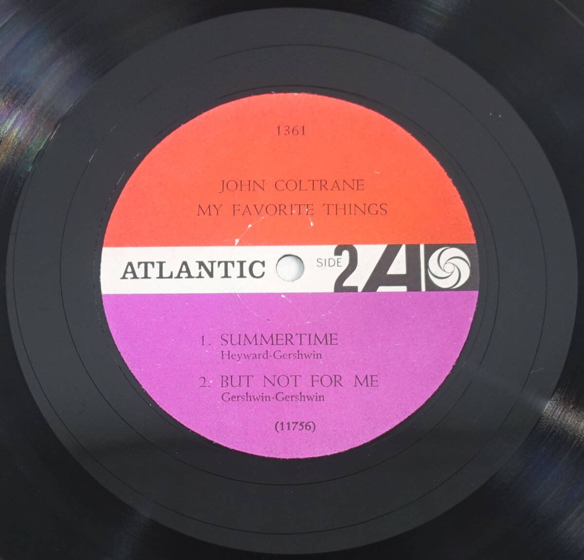 極美! US ATLANTIC 1361 オリジナル My Favorite Things / John Coltraneの画像4