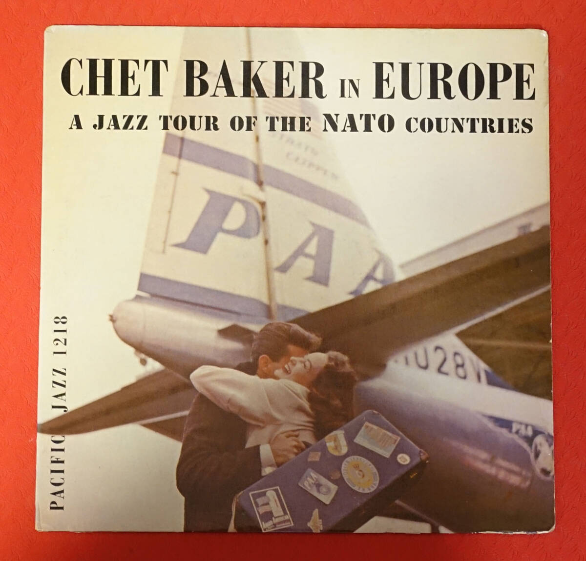 US Pacific Jazz PJ-1218 オリジナル The Chet Baker Quartet in Europe DGレーベルの画像1