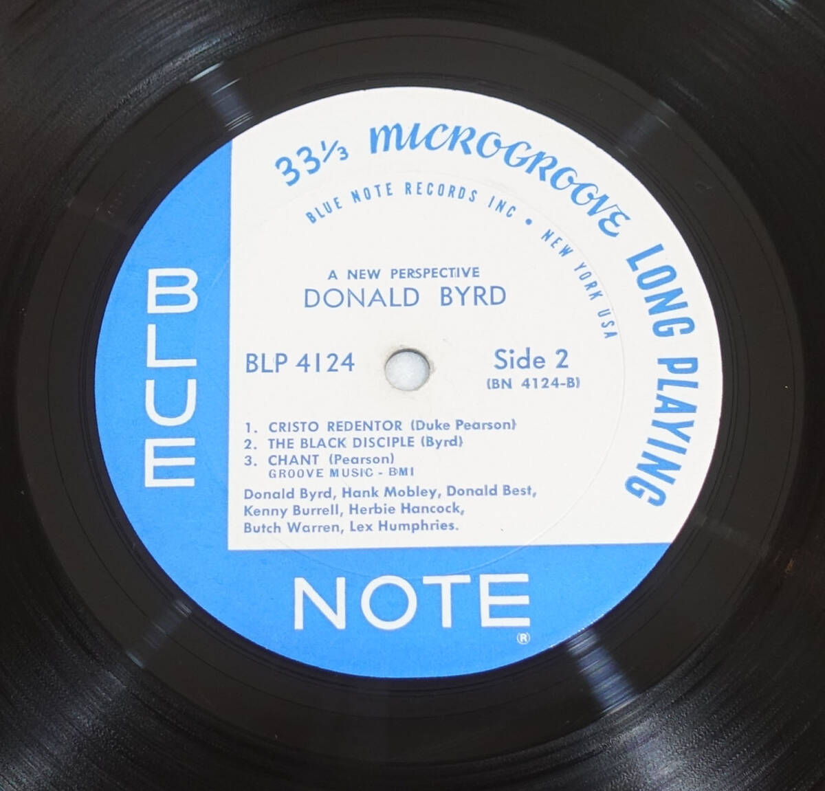 US BLUE NOTE BLP 4124 オリジナル A New Perspective / Donald Byrd NYC/DG/RVG/EAR_画像8