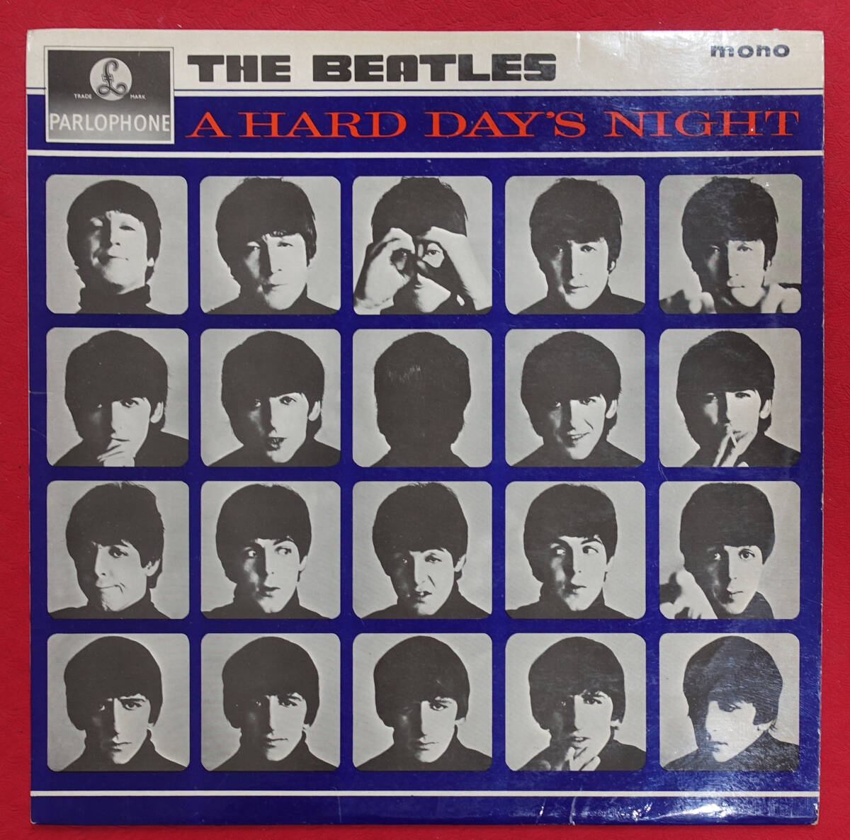 美品! UK Original 初回 Parlophone PMC 1230 A Hard Day’s Night / The Beatles MAT: 3N/3Nの画像1