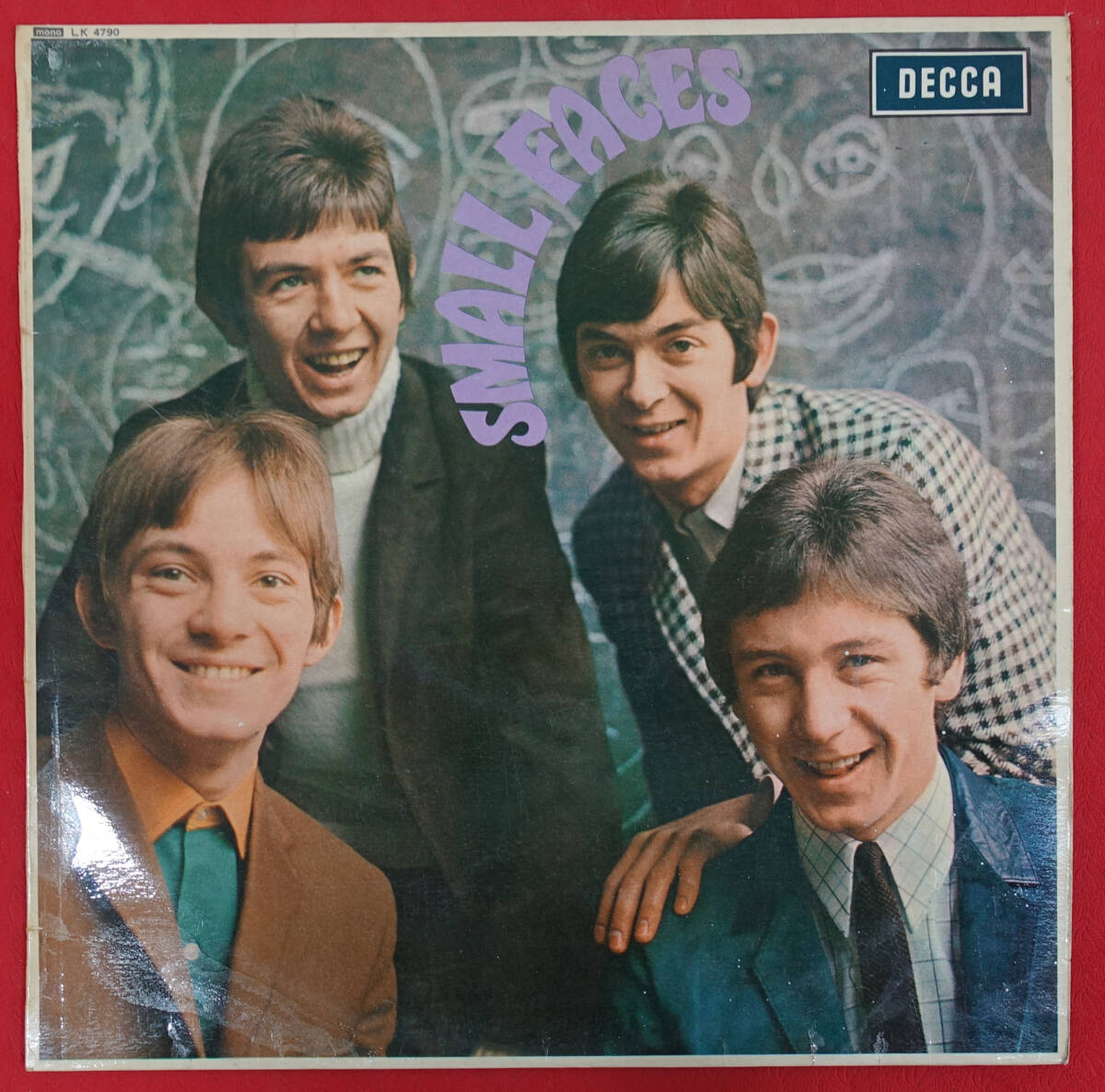 良盤! UK Original 初回 DECCA LK 4790 Small Faces Self Title Album MAT: 4A/4A_画像1