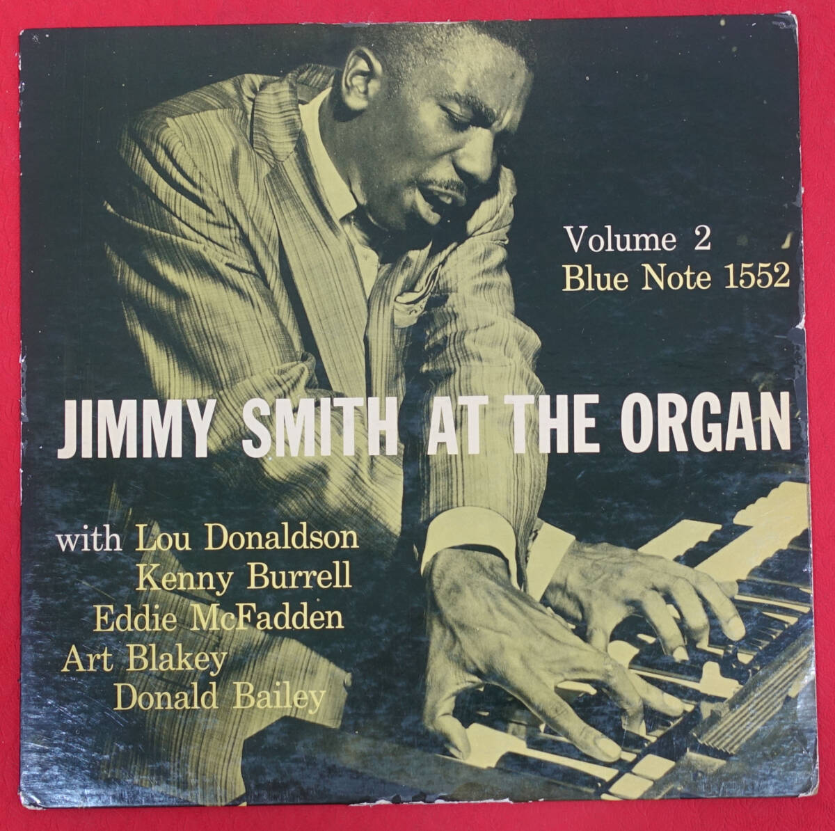 極美! US BLUE NOTE BLP 1552 オリジナル The Incredible / Jimmy Smith NY23/DG/RVG/EARの画像1