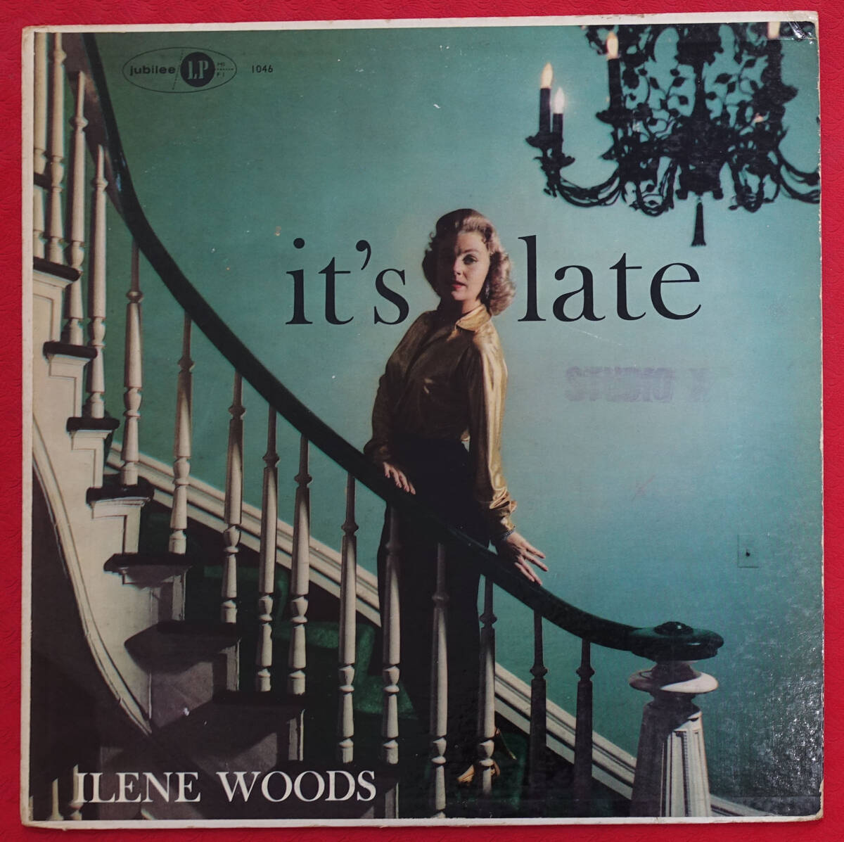 超レア! 極美盤! US Jubilee JLP-1046 オリジナル It’s Late / ILENE WOODS DGレーベル_画像1