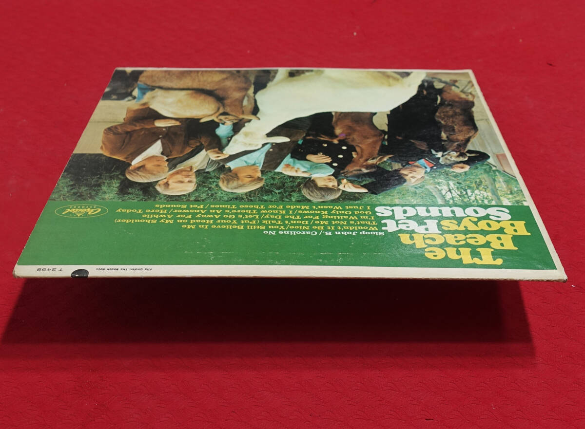 良盤! US Capitol MONO T-2458 オリジナル PET SOUNDS / The Beach Boys の画像6