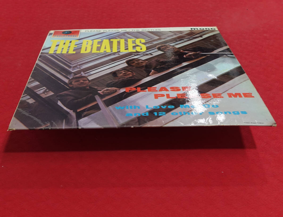 UK Original Parlophone PMC 1202 4th Press Please Please Me / The Beatles MAT: 1N/1Nの画像5