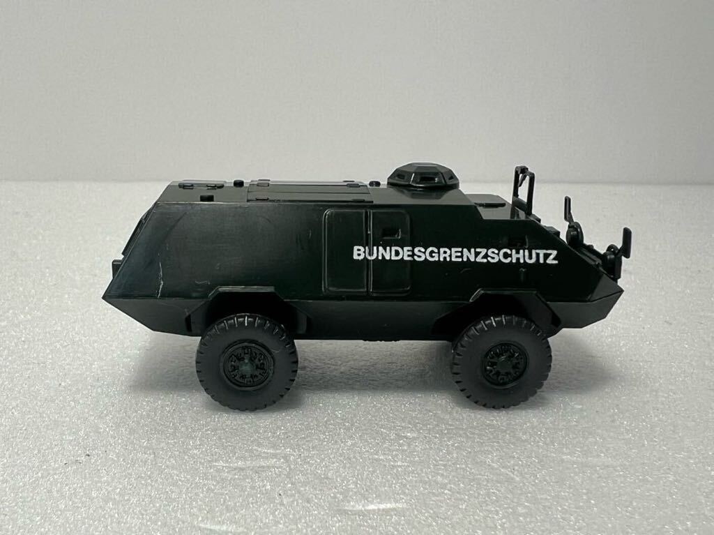 RMM 1/87 BUNDESGRENZSCHUTZ ドイツ連邦国境警備隊 装甲車 ミリタリーの画像6