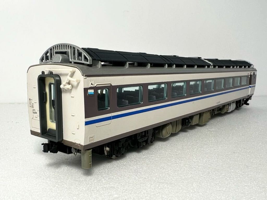 TOMIX HO-046 JR キハ181系特急ディーゼルカー はまかぜ色 基本セット キハ180-19 動力車 M車 HOゲージ 室内灯付 動作確認済 バラシ品_画像2