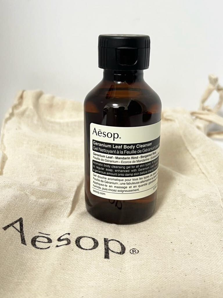 Aesop イソップ ゼラニウム ボディクレンザー ボディソープ 100mlの画像1