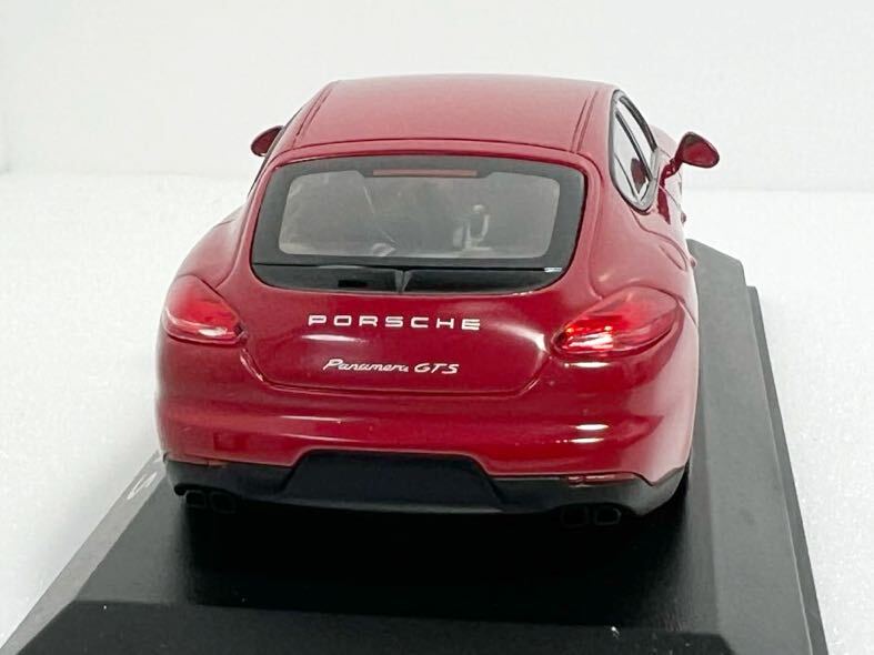 ミニチャンプス 1/43 Porsche Panamera GTS ポルシェ パナメーラ レッド 特注 WAP0204100Eの画像8