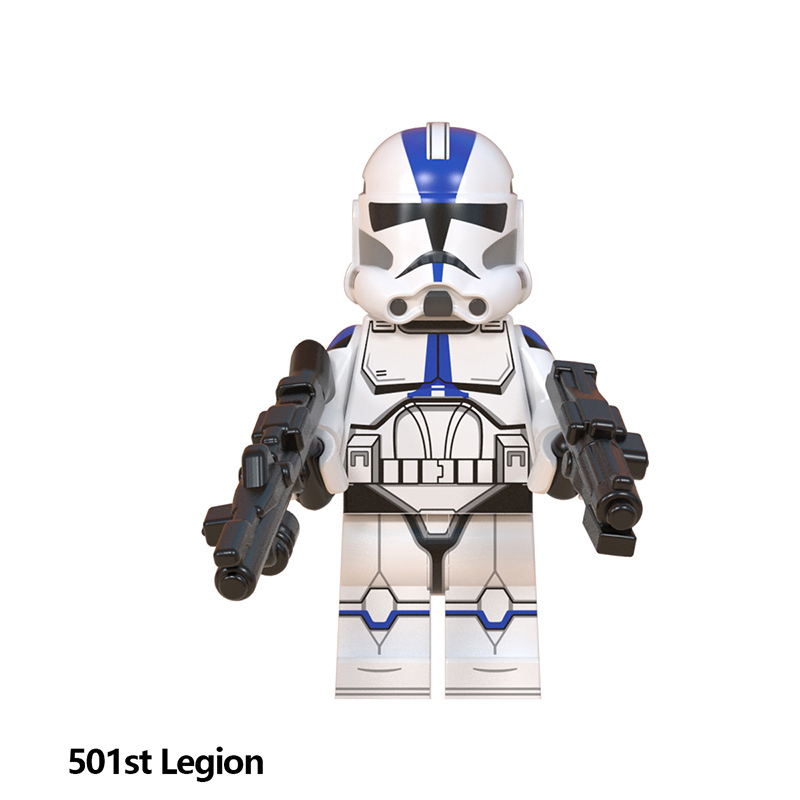 * Lego interchangeable Mini fig8 body set boka Turn Star Wars Bo katan