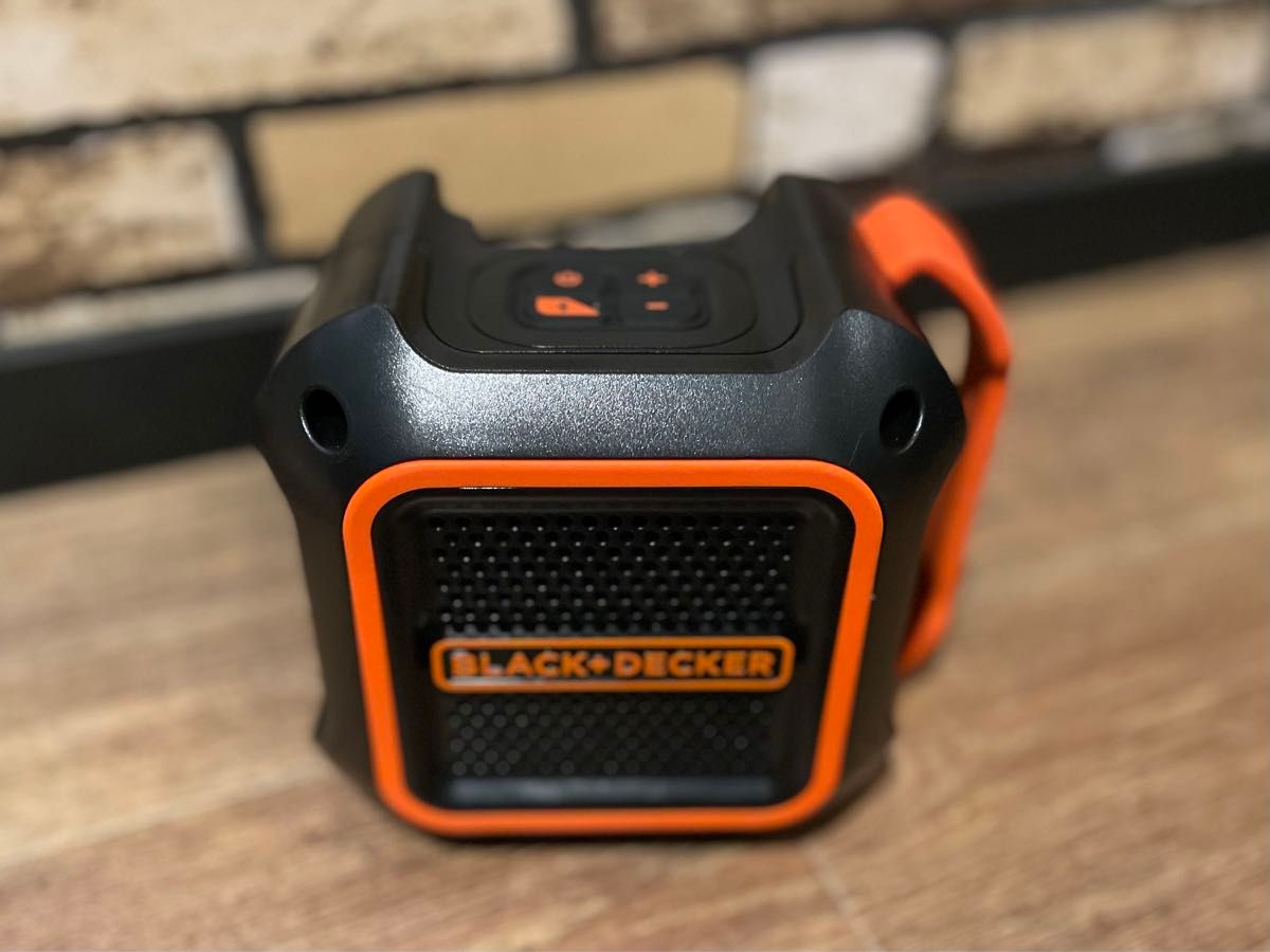 ブラックアンドデッカー　Bluetoothスピーカー　新商品未使用品　外箱劣化　BLACK AND DECKER