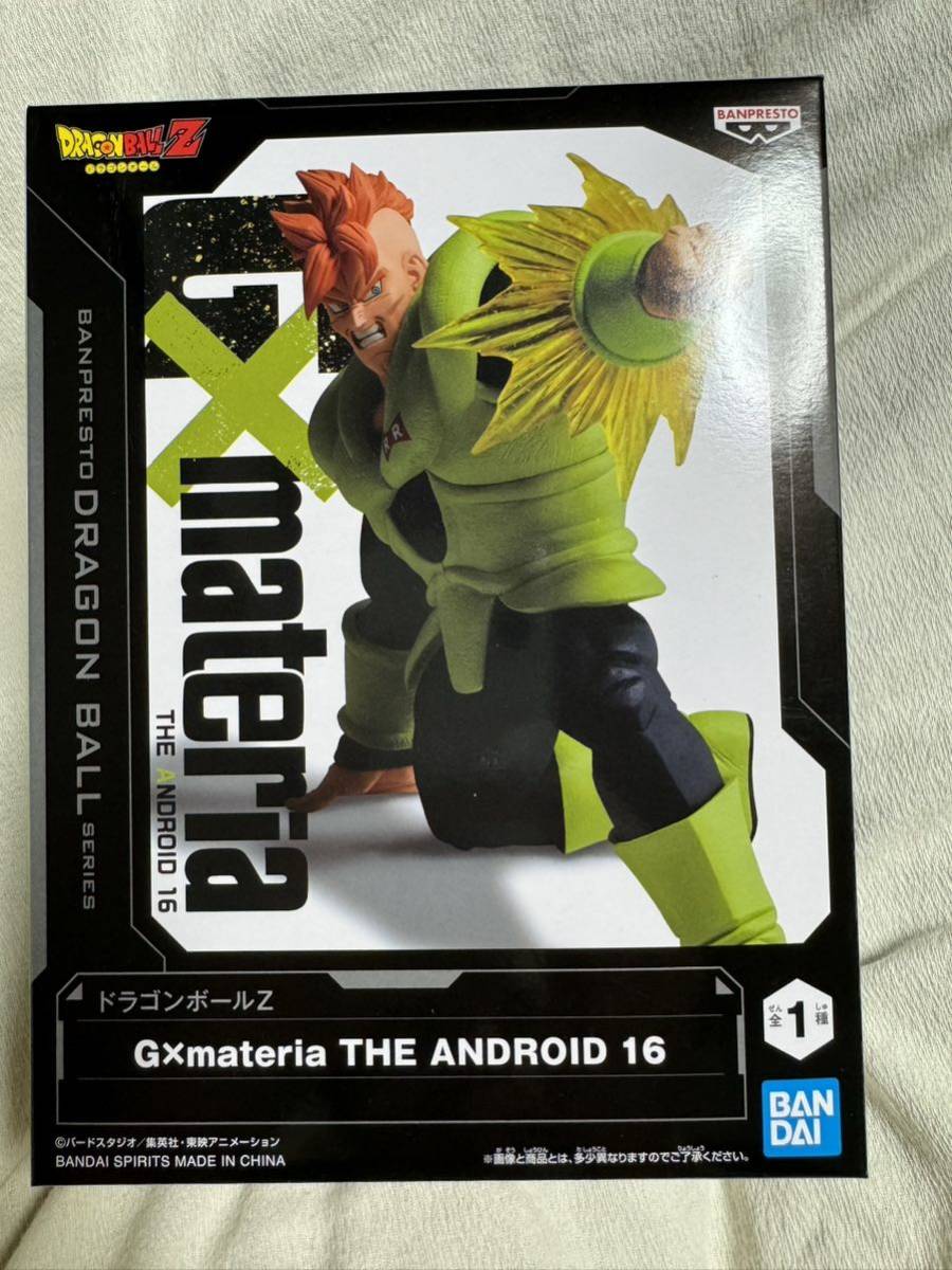 【即決】ドラゴンボールZ アンドロイド16 G×materia フィギュア 未開封品 THE ANDROID 16_画像2