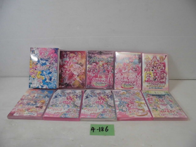 4-186◎プリキュア DVD/BD 10枚セット まとめ オールスターズ◎の画像1