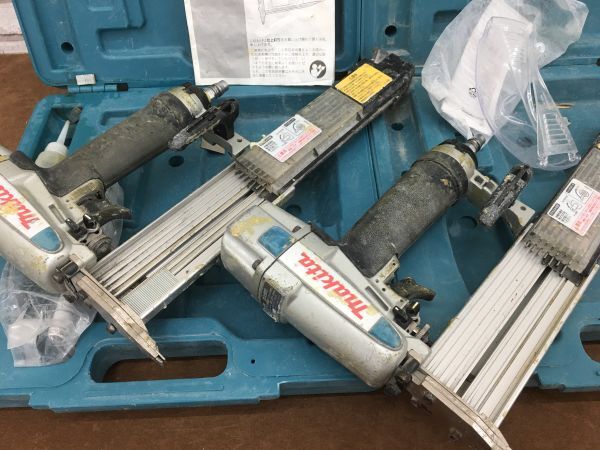 SRI【10-240409-NR-1】makita AF-502N エア工具2点セット【ジャンク品,併売品】の画像2