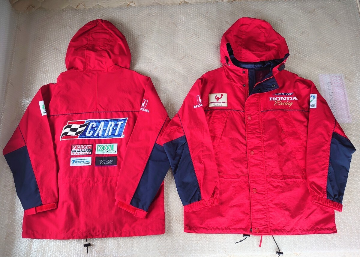 ☆当時物☆HONDA RACING ☆ホンダレーシング ☆Budweiser500CART☆新品未使用☆２点ペアセット☆オンワード樫山 ☆ツインリンクもてぎの画像1