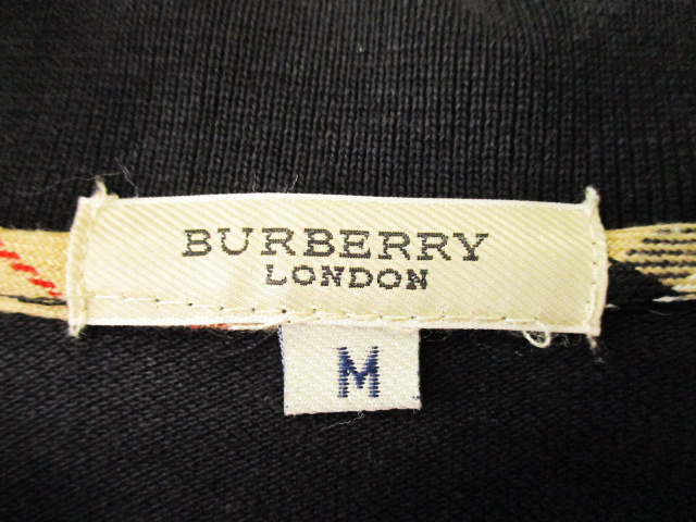 春物 BURBERRY●バーバリー＜長袖ポロシャツ＞●M2187y_画像9