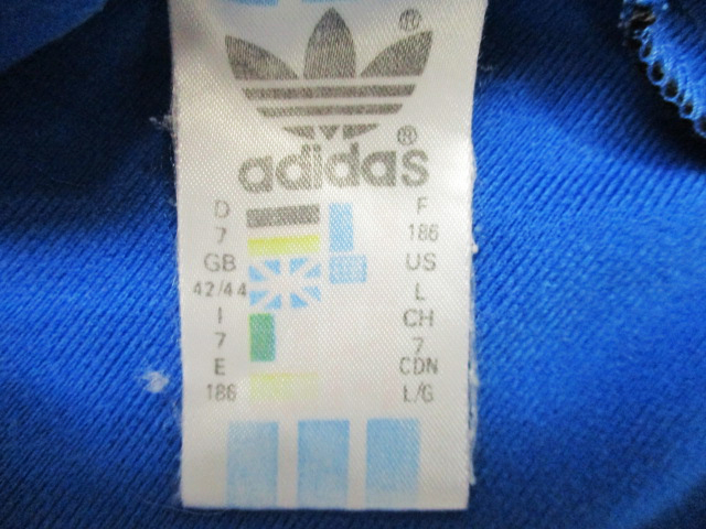 adidas●アディダス＜銀タグ 万国タグ ファイアーバード トラックジャケット ジャージ＞●M371c_画像7