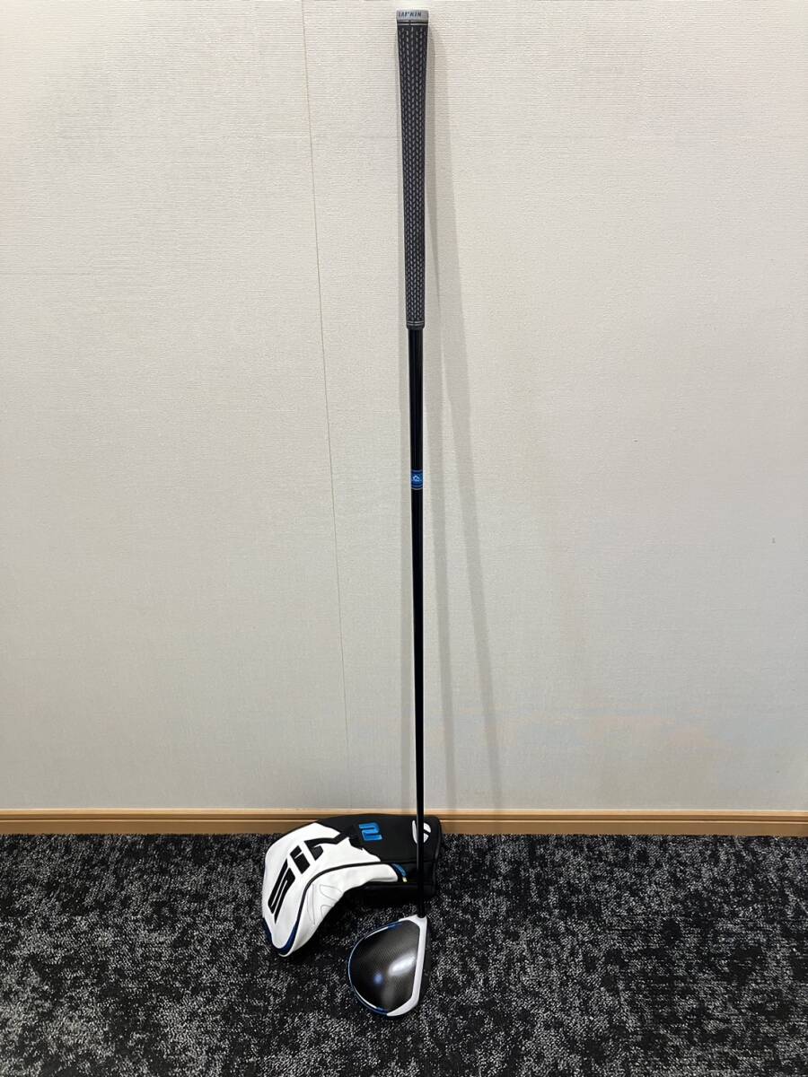 Taylormade SIM2 MAX ドライバー 9.0 TENSEI TBLUE TM50 Sフレックス テイラーメイド 中古_画像4