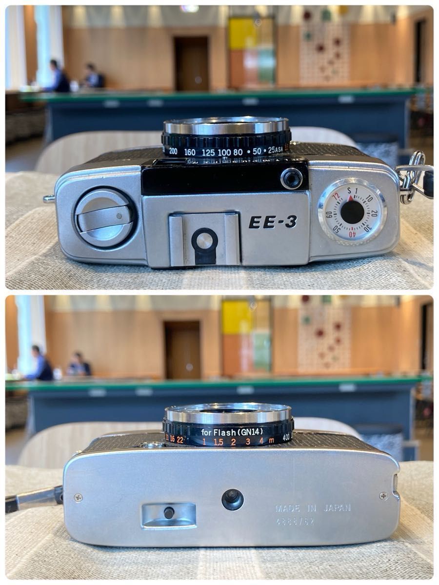 ★作例あり★OLYMPUS PEN EE-3 ☆完動・美品・赤ベロOK