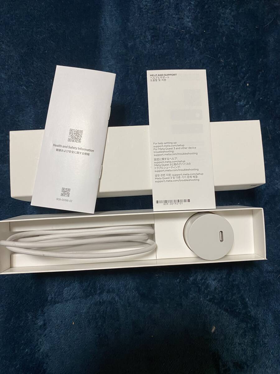 中古 Meta Quest 3 512GB メタ クエスト3 899-00594-01 VRヘッドセットの画像3