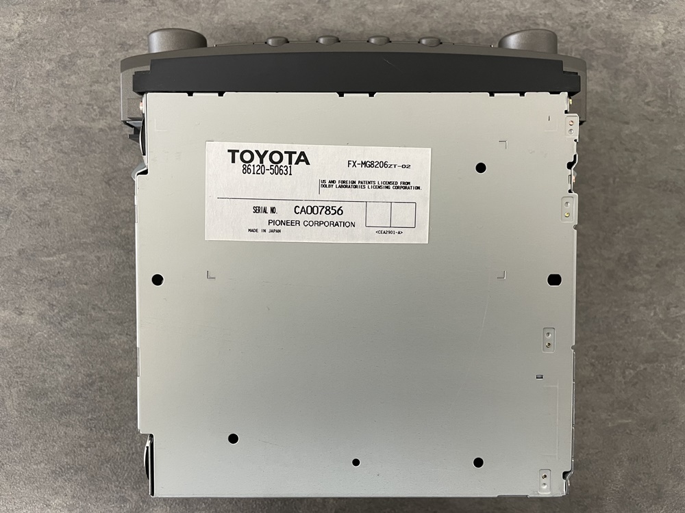 TOYOTA Toyota UCF30 UCF31 Celsior оригинальный CD MD плеер Pioneer 86120-50631 б/у товар 305