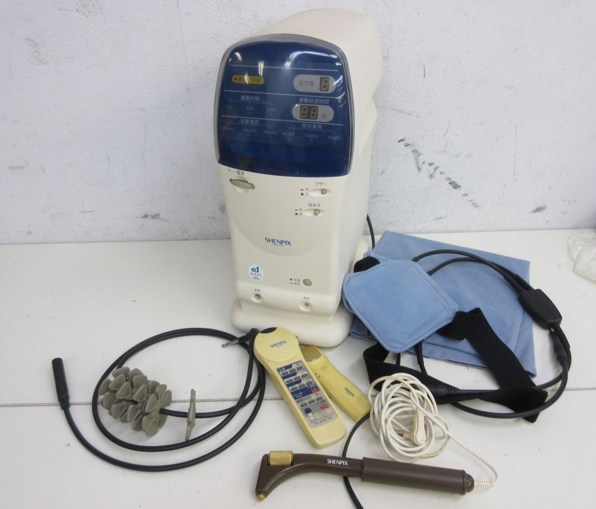 Z017-N38-426 Fuji medical care vessel shempeksFA9000DX home use static electricity therapy apparatus electrification verification settled present condition goods ①