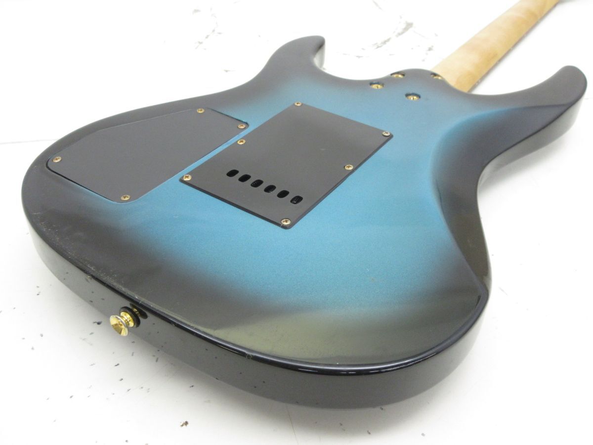 Z058-N41-74 AriaProII アリアプロ2 MAGNA Series マグナシリーズ エレキギター ブルー系 アンプ音出し確認済 現状品①の画像8