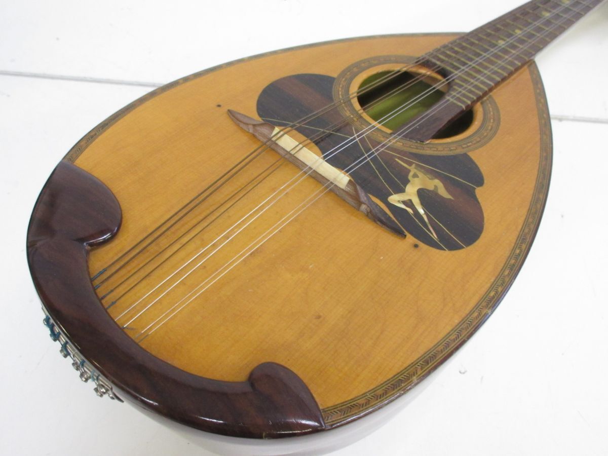 Z019-N30-2014 SUZUKI VIOLIN 鈴木バイオリン No.230 1965 マンドリン 現状品①_画像4