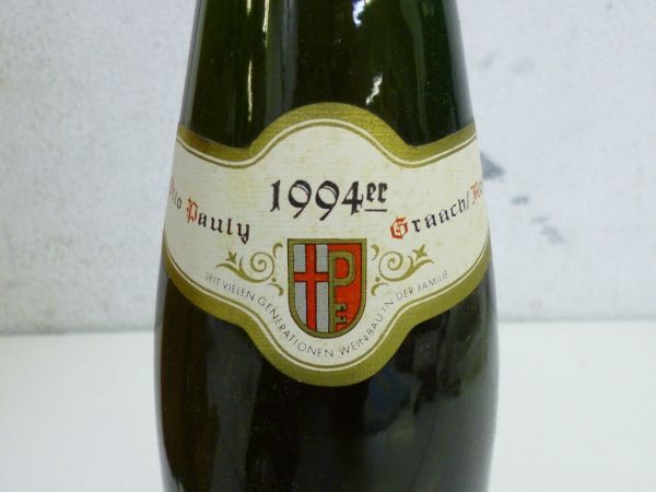S141-N35-1262 未開栓 Graacher Himmelreich Riesling-Auslese MOSEL-SAAR-RUWER 赤ワイン 750ml 15%未満 木箱入り 現状品①の画像3