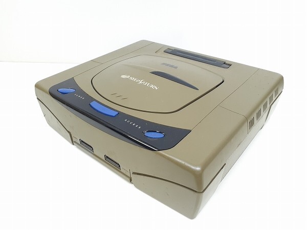 X226-N37-834 SEGA SATURN セガサターン HST-3200 本体 通電確認済 外箱あり 現状品③の画像2