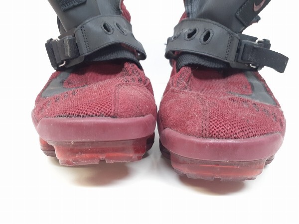 X056-N30-1871 NIKE ナイキ VAPORMAX FLYKNIT ハイカット スニーカー メンズ 27cm 箱あり 現状品③_画像2