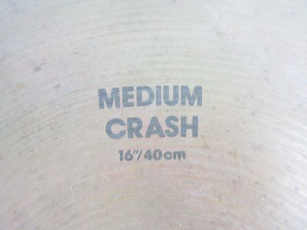X084-N35-1479 Zildjian ジルジャン MEDIUM CRASH 16″ / 40cm クラッシュシンバル 現状品①の画像2