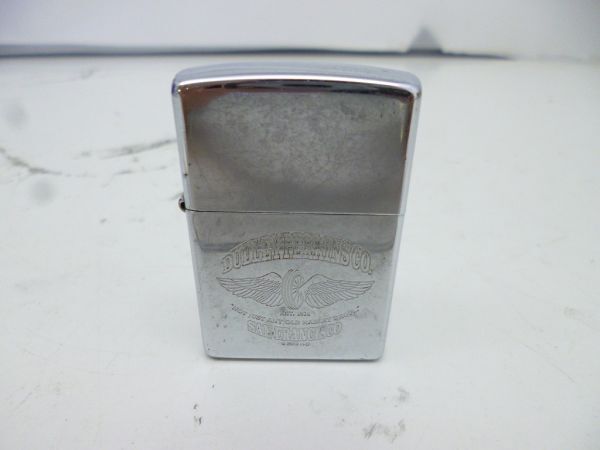 Y489-N40-14★ Zippo ジッポー DUDLEY PERKINS CO SANFRANCISCO オイルライター 喫煙具 現状品①★_画像4