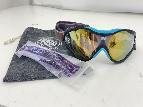 Y303-N29-3163 RUDY PROJECT Rudy Project SPACE IONIC RP antifog-scratch goggle sunglasses ski snowboard present condition goods ②