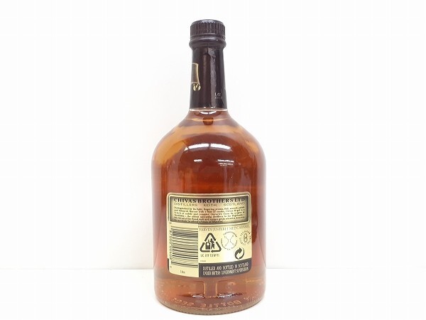 Y229-N37-1009 未開栓 CHIVAS REGAL シーバスリーガル 12年 スコッチ ウイスキー 1L 1000ml 43％ 現状品③_画像5