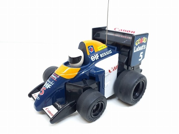Z256-N37-1146 TOMY Tommy F-1 CHARG Charge - radio-controller 2 point set Williams Renault /mi Nardi - present condition goods ③