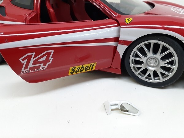 Z213-N37-1078 Mattel Hot Wheels マテル ホットウィール フェラーリ F430 1/18スケール ミニカー 現状品③_画像8