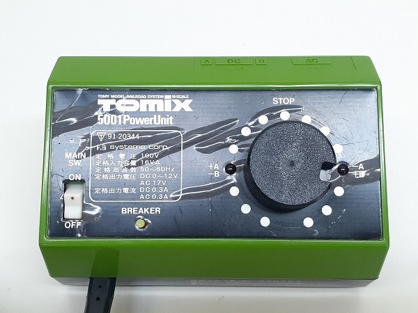 W274-N36-1460 TOMIX 5001 N gauge новый блок питания электризация проверка settled текущее состояние товар ③