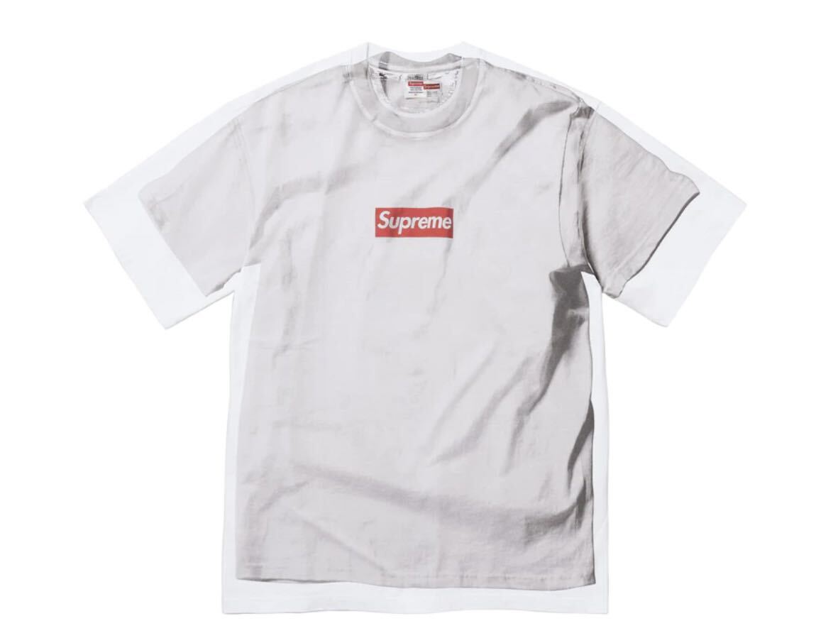 Lサイズ Supreme MM6 Maison Margiela Box Logo Tee シュプリーム メゾン マルジェラ Tシャツ_画像1