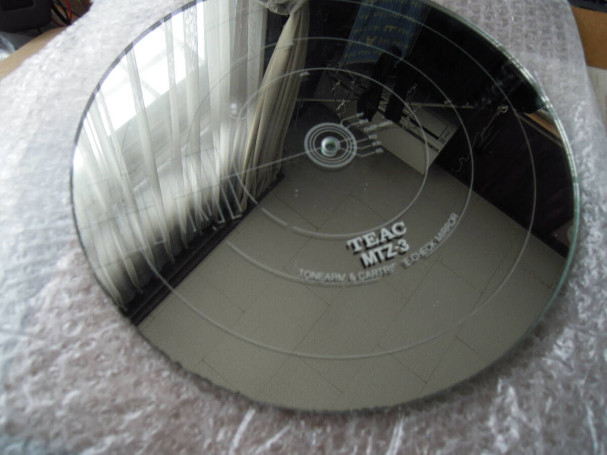 【稀少/USED】TEAC MTZ-3 Tonearm & Cartridge Check Mirror トーンアーム & カートリッジ チェックミラーの画像2