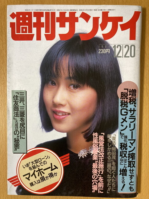 ★週刊サンケイ 1984/12/20 城戸真亜子 グラシェラ・スサーナ 大沢逸美 都はるみ 丸山千里 小林繁 森昌彦 残間里江子 美輪明宏 渡辺えり子の画像1