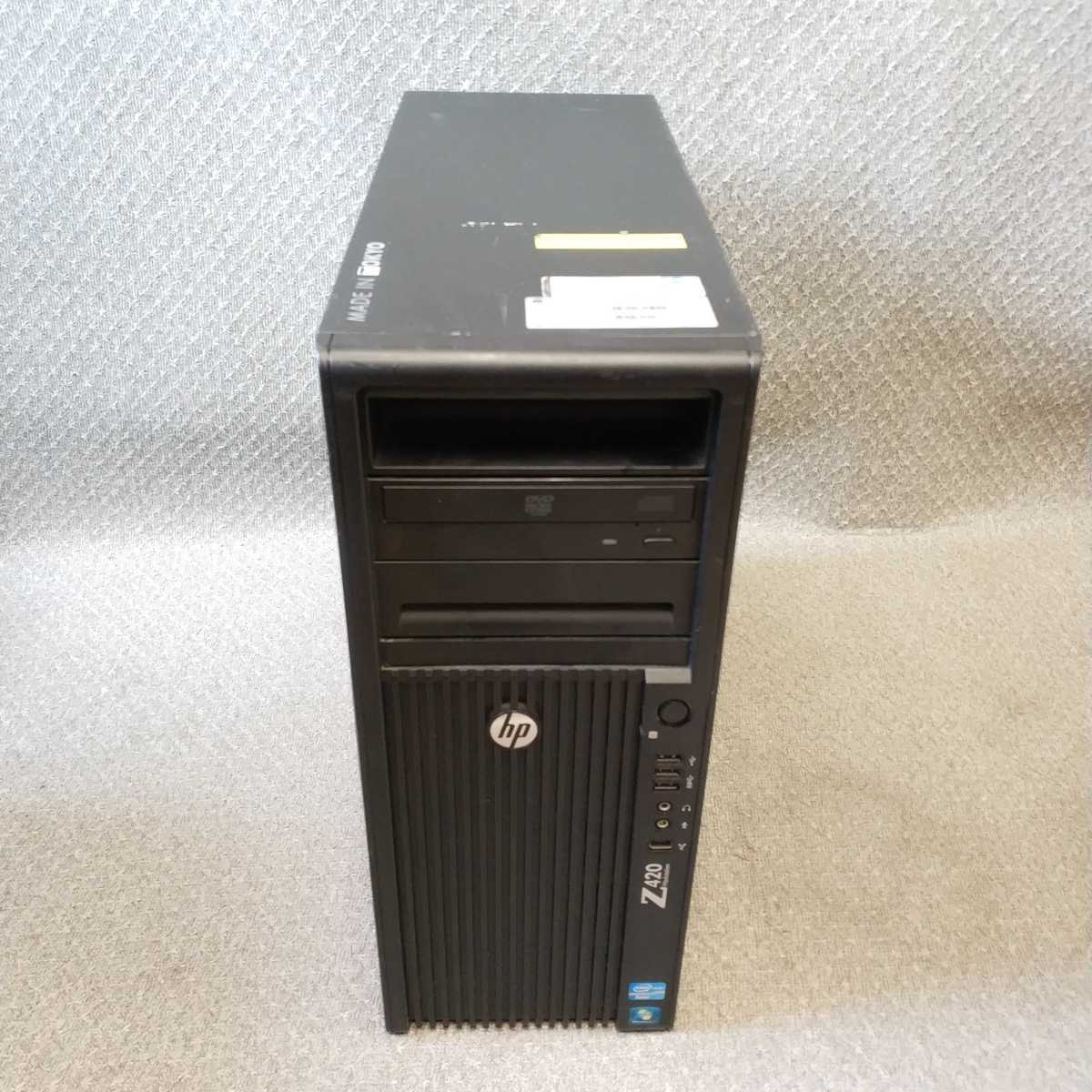 Windows 7・10・11 OS選択可 HP Workstation Z420 Xeon E5-1620/新品SSD256GB/HDD1TB/メモリ16GB/Quadro K600/USB3.0/リカバリー作成/T075_画像1